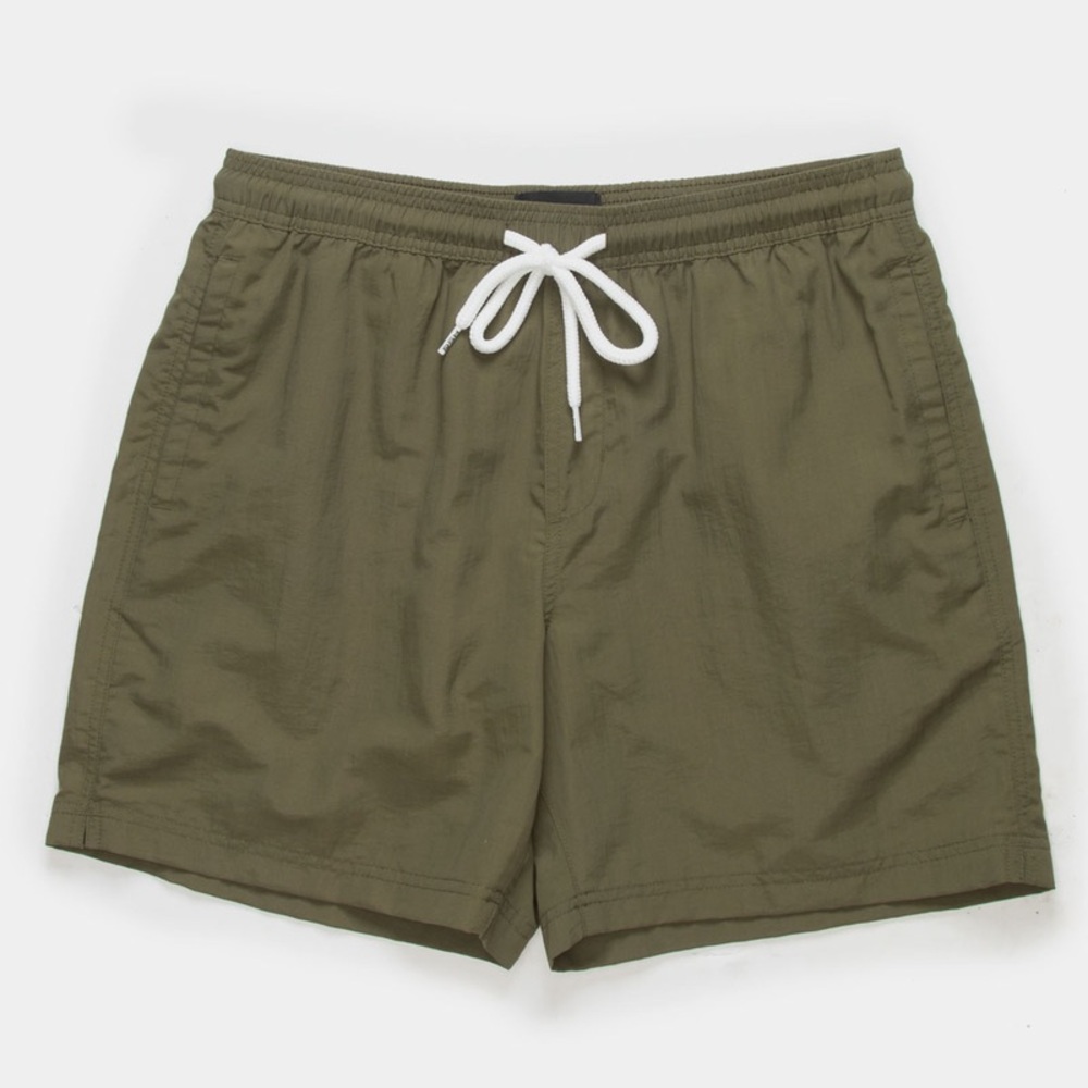 RSQ nylon Green navy Shorts Comfortable Fit - Picture 3 of 16